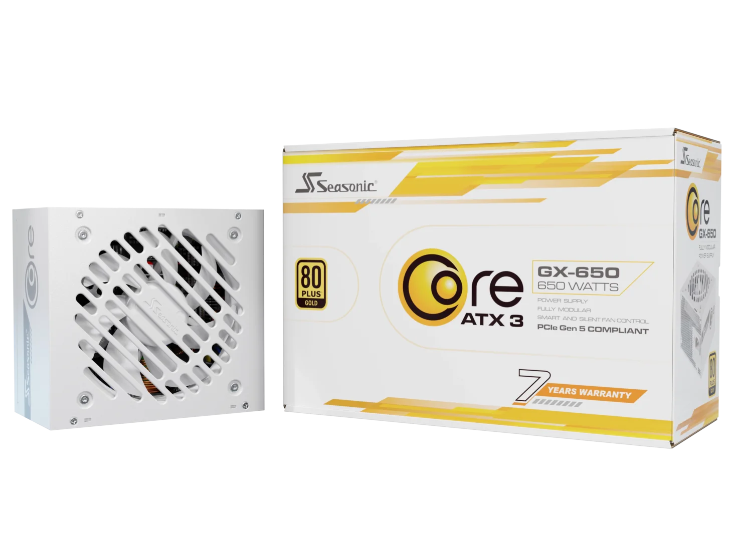 Seasonic Core GX ATX 3 (2024) ATX desktop tápegység 650W 80+ Gold BOX